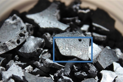 Slag analysis without sample preparation